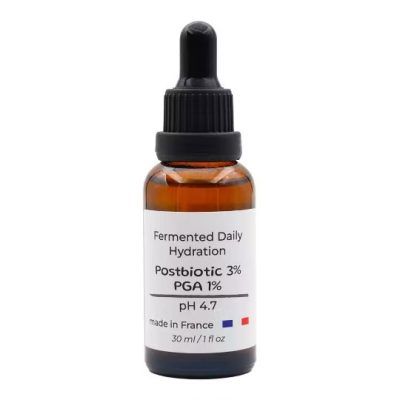 Serum hidratante facial diario con Postbiotic 3%